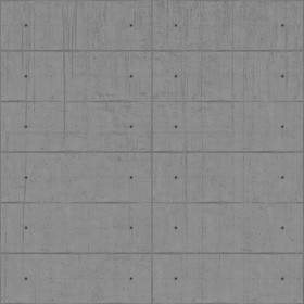 Textures   -   ARCHITECTURE   -   CONCRETE   -   Plates   -   Dirty  - Concrete dirt plates wall texture seamless 01757 - Displacement
