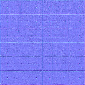 Textures   -   ARCHITECTURE   -   CONCRETE   -   Plates   -   Dirty  - Concrete dirt plates wall texture seamless 01757 - Normal