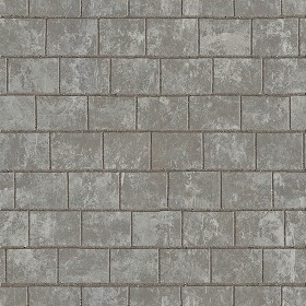 Textures   -   ARCHITECTURE   -   PAVING OUTDOOR   -   Concrete   -  Blocks damaged - Concrete paving outdoor damaged texture seamless 05488