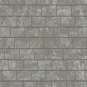 Textures   -   ARCHITECTURE   -   PAVING OUTDOOR   -   Concrete   -   Blocks damaged  - Concrete paving outdoor damaged texture seamless 05488 (seamless)