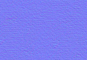 Textures   -   ARCHITECTURE   -   BRICKS   -   Damaged bricks  - Damaged bricks texture seamless 00110 - Normal