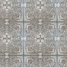 Textures   -   ARCHITECTURE   -   WOOD FLOORS   -   Geometric pattern  - Parquet geometric pattern texture seamless 04730 (seamless)