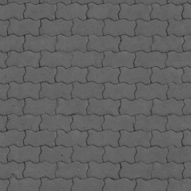 Textures   -   ARCHITECTURE   -   PAVING OUTDOOR   -   Concrete   -   Blocks regular  - Paving outdoor concrete regular block texture seamless 05634 - Displacement