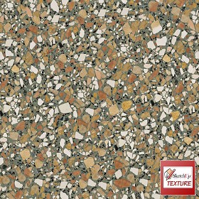 Textures   -   ARCHITECTURE   -   TILES INTERIOR   -  Terrazzo surfaces - Terrazzo surface PBR texture seamless 21515