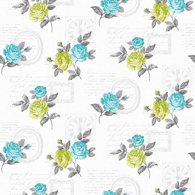 Textures   -   MATERIALS   -   WALLPAPER   -   Floral  - Floral wallpapers textute seamless 13315