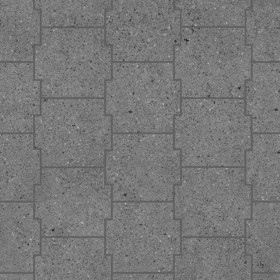 Textures   -   ARCHITECTURE   -   PAVING OUTDOOR   -   Pavers stone   -   Blocks mixed  - Pavers stone mixed size texture seamless 06177 - Displacement