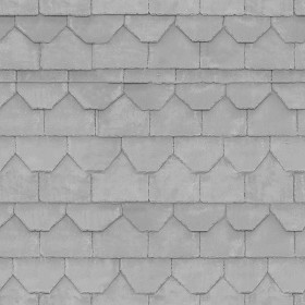 Textures   -   ARCHITECTURE   -   ROOFINGS   -   Slate roofs  - Slate roofing texture seamless 03985 - Bump