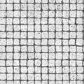 Textures   -   ARCHITECTURE   -   ROADS   -   Paving streets   -   Cobblestone  - Street paving cobblestone texture seamless 07423 - Bump