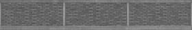 Textures   -   ARCHITECTURE   -   BRICKS   -   Facing Bricks   -   Smooth  - Wall facing smooth bricks texture seamless 00332 - Displacement