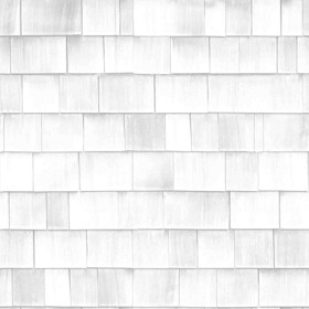 Textures   -   ARCHITECTURE   -   ROOFINGS   -   Shingles wood  - Wood shingle roof texture seamless 03871 - Ambient occlusion