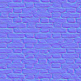 Textures   -   ARCHITECTURE   -   BRICKS   -   Old bricks  - Old bricks texture seamless 00425 - Normal