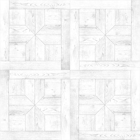 Textures   -   ARCHITECTURE   -   WOOD FLOORS   -   Geometric pattern  - Parquet geometric pattern texture seamless 04814 - Ambient occlusion