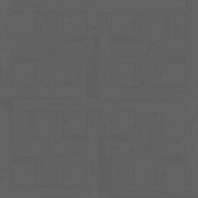 Textures   -   ARCHITECTURE   -   WOOD FLOORS   -   Geometric pattern  - Parquet geometric pattern texture seamless 04814 - Displacement