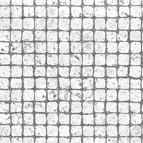 Textures   -   ARCHITECTURE   -   ROADS   -   Paving streets   -   Cobblestone  - Street paving cobblestone texture seamless 07425 - Bump