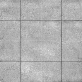 Textures   -   ARCHITECTURE   -   CONCRETE   -   Plates   -   Clean  - Concrete clean plates wall texture seamless 01716 - Displacement
