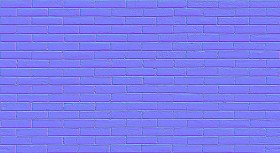 Textures   -   ARCHITECTURE   -   BRICKS   -   Facing Bricks   -   Smooth  - Facing smooth bricks texture seamless 19362 - Normal