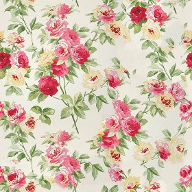 Textures   -   MATERIALS   -   WALLPAPER   -   Floral  - Floral wallpaper texture seamless 20586 (seamless)