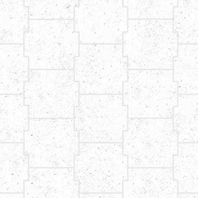 Textures   -   ARCHITECTURE   -   PAVING OUTDOOR   -   Pavers stone   -   Blocks mixed  - Pavers stone mixed size texture seamless 06180 - Ambient occlusion