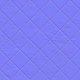 Textures   -   ARCHITECTURE   -   PAVING OUTDOOR   -   Concrete   -   Blocks regular  - Paving outdoor concrete regular block texture seamless 05719 - Normal