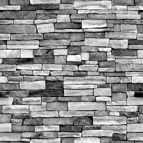 Textures   -   ARCHITECTURE   -   STONES WALLS   -   Claddings stone   -   Stacked slabs  - Stacked slabs walls stone texture seamless 08229 - Bump