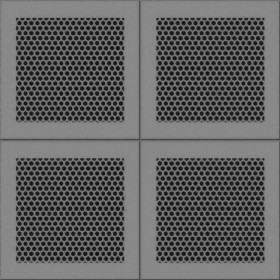 Textures   -   MATERIALS   -   METALS   -   Perforated  - Aluminim ceiling perforated metal texture seamless 10567 - Displacement