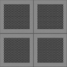 Textures   -   MATERIALS   -   METALS   -   Perforated  - Aluminim ceiling perforated metal texture seamless 10567 - Displacement