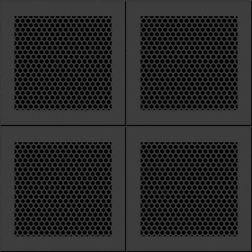 Textures   -   MATERIALS   -   METALS   -   Perforated  - Aluminim ceiling perforated metal texture seamless 10567 - Specular