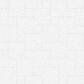 Textures   -   ARCHITECTURE   -   PAVING OUTDOOR   -   Concrete   -   Blocks regular  - Paving outdoor concrete regular block texture seamless 05720 - Ambient occlusion