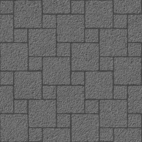 Textures   -   ARCHITECTURE   -   PAVING OUTDOOR   -   Concrete   -   Blocks regular  - Paving outdoor concrete regular block texture seamless 05720 - Displacement