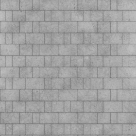 Textures   -   ARCHITECTURE   -   STONES WALLS   -   Stone blocks  - Wall stone with regular blocks texture seamless 08386 - Displacement