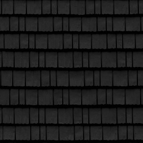 Textures   -   ARCHITECTURE   -   ROOFINGS   -   Shingles wood  - Wood shingle roof texture seamless 03877 - Specular