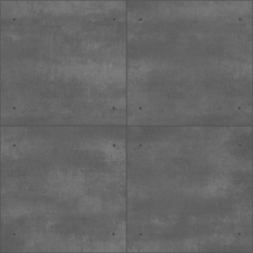 Textures   -   ARCHITECTURE   -   CONCRETE   -   Plates   -   Dirty  - Concrete dirt plates wall texture seamless 01811 - Displacement