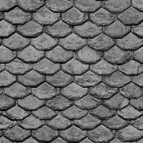 Textures   -   ARCHITECTURE   -   ROOFINGS   -   Slate roofs  - Slate roofing texture seamless 03990 (seamless)