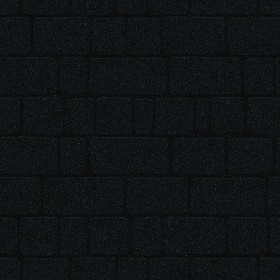 Textures   -   ARCHITECTURE   -   ROADS   -   Paving streets   -   Cobblestone  - Street porfido paving cobblestone texture seamless 07428 - Specular