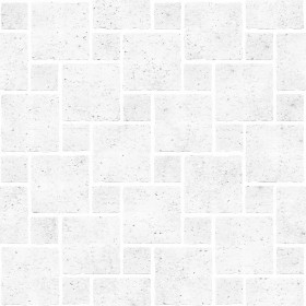 Textures   -   ARCHITECTURE   -   PAVING OUTDOOR   -   Concrete   -   Blocks regular  - Paving outdoor concrete regular block texture seamless 05722 - Ambient occlusion