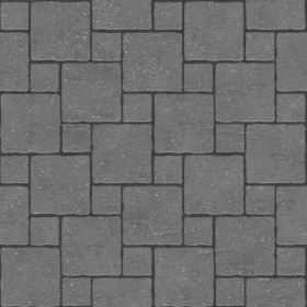 Textures   -   ARCHITECTURE   -   PAVING OUTDOOR   -   Concrete   -   Blocks regular  - Paving outdoor concrete regular block texture seamless 05722 - Displacement