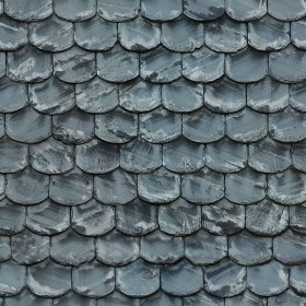 Textures   -   ARCHITECTURE   -   ROOFINGS   -  Slate roofs - Slate roofing texture seamless 03991