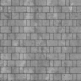 Textures   -   ARCHITECTURE   -   STONES WALLS   -   Stone blocks  - Wall stone with regular blocks texture seamless 08388 - Displacement