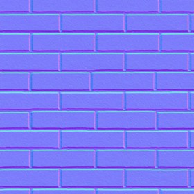 Textures   -   ARCHITECTURE   -   BRICKS   -   Facing Bricks   -   Smooth  - Dark Facing smooth bricks texture seamless 21365 - Normal