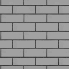 Textures   -   ARCHITECTURE   -   BRICKS   -   Facing Bricks   -   Smooth  - Gray facing smooth brick texture seamless 21366 - Displacement