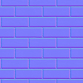 Textures   -   ARCHITECTURE   -   BRICKS   -   Facing Bricks   -   Smooth  - Gray facing smooth brick texture seamless 21366 - Normal