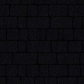 Textures   -   ARCHITECTURE   -   ROADS   -   Paving streets   -   Cobblestone  - Street porfido paving cobblestone texture seamless 07431 - Specular