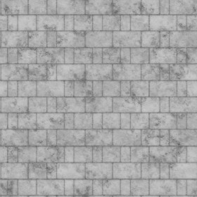 Textures   -   ARCHITECTURE   -   STONES WALLS   -   Stone blocks  - Wall stone with regular blocks texture seamless 08390 - Displacement