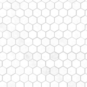 Textures   -   ARCHITECTURE   -   TILES INTERIOR   -   Hexagonal mixed  - carrara marble hexagonal tiles texture seamless 21398 - Ambient occlusion