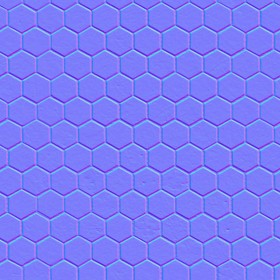Textures   -   ARCHITECTURE   -   TILES INTERIOR   -   Hexagonal mixed  - carrara marble hexagonal tiles texture seamless 21398 - Normal