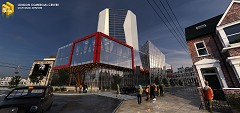 MODERN OFFICE BUILDING - MUHAMMAD SAUFI MUHAMMAD RADZI | Sketechup + Vray + PS