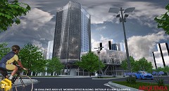 MODERN OFFICE BUILDING - Gustavo Giancristofaro | Sketchup 2015 - Vray 2.0 - Gimp 2.0