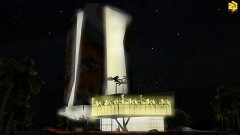 MODERN OFFICE BUILDING - MUNKAM KUETCHE Christian | Night | Artlantis, Photoshop