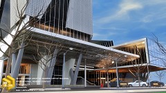 MODERN OFFICE BUILDING - Tzar Karizta | love 3D Challenge | Sketchup 8 + Artlantis 4.0 + PCS5