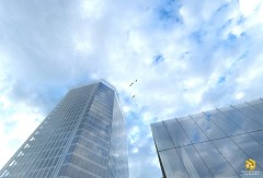 MODERN OFFICE BUILDING - Alejandro Nicotra | under a blue sky | vray-skp-ps